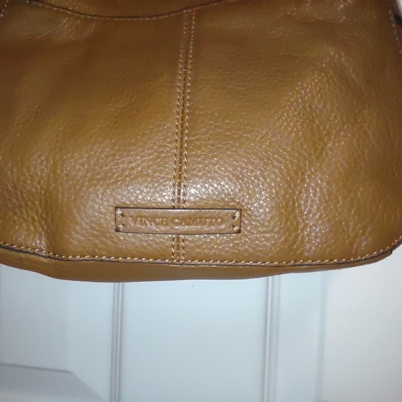 Vince Camuto Brown  pebbled leather  crossbody / Purse - Picture 12 of 16